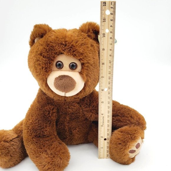 Bearington Barnaby Chocolate Brown Teddy Bear 10"‎ Plush Stuffed Toy With Tags - Picture 10 of 10